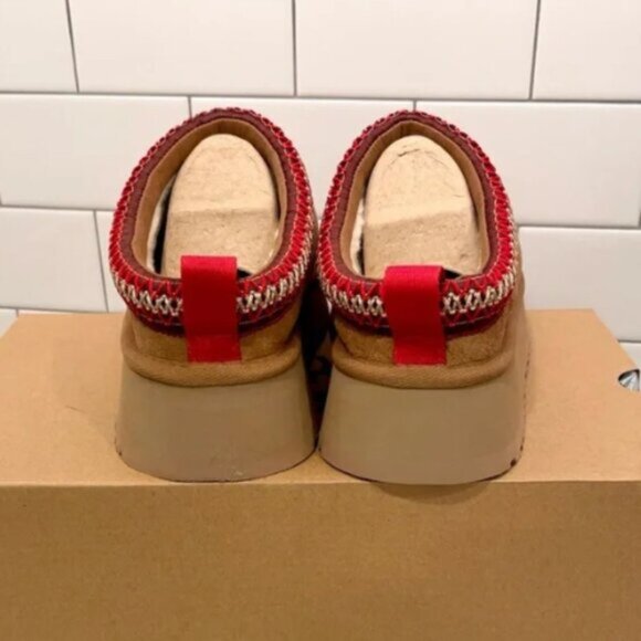 UGG Tazz Chestnut Platform Mule Clog Slipper - Picture 6 of 8